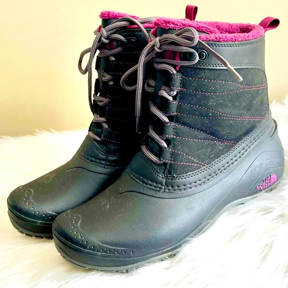 The North Face Waterproof Shorty Suede and Rubber Boots - Picture 1 of 10